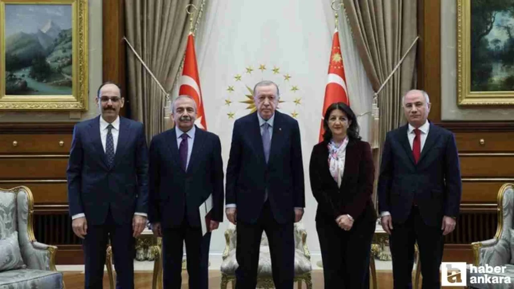 Cumhurbaşkanı Erdoğan, DEM Parti heyetini kabul etti