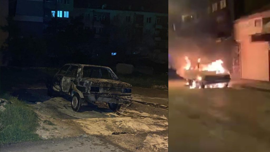 Ereğli’de çok sayıda araç kundaklandı